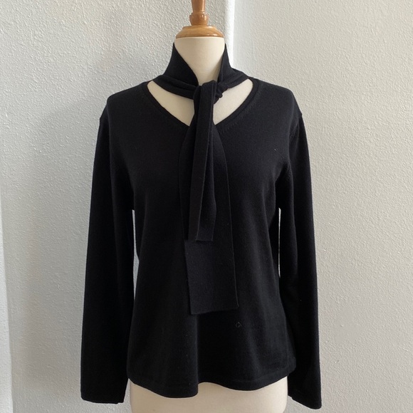 Talbots Made‎ in Italy Fabric 100% Merino Wool Sweater Size M - Picture 1 of 9